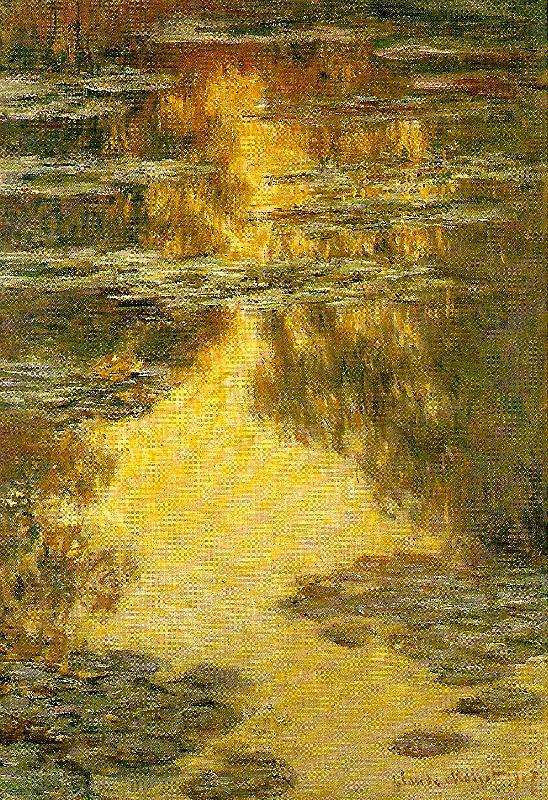 Claude Monet nackrosor oil painting picture